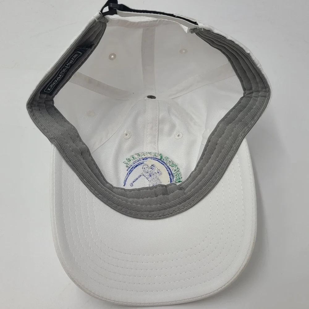 CJ Werner Memorial Golf Tournament Hat Adjustable Legacy White‎ Casual Logo Men